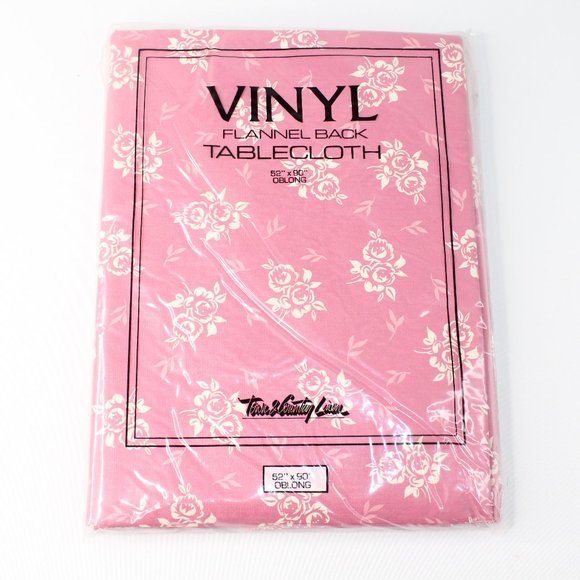 Town & Country Other - Town & Country Linen Vinyl Oblong Tablecloth Set 2 #112